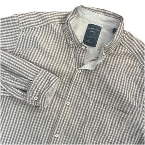 Cooper Jones Supply Company L/S Button Down Shirt Mens Medium Check Vintage Look